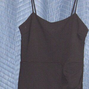 Windsor High/Low Black Dress - size L